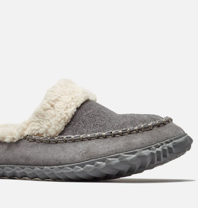 Womens Slippers Grey - Sorel Out N About™ - 035-VKAUWP